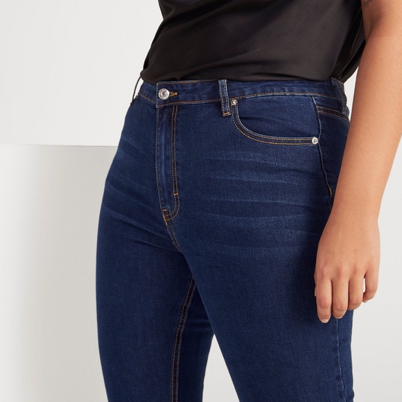 NWT* Nasty Gal Susie High Waisted Skinny Jeans - Picture 4 of 4